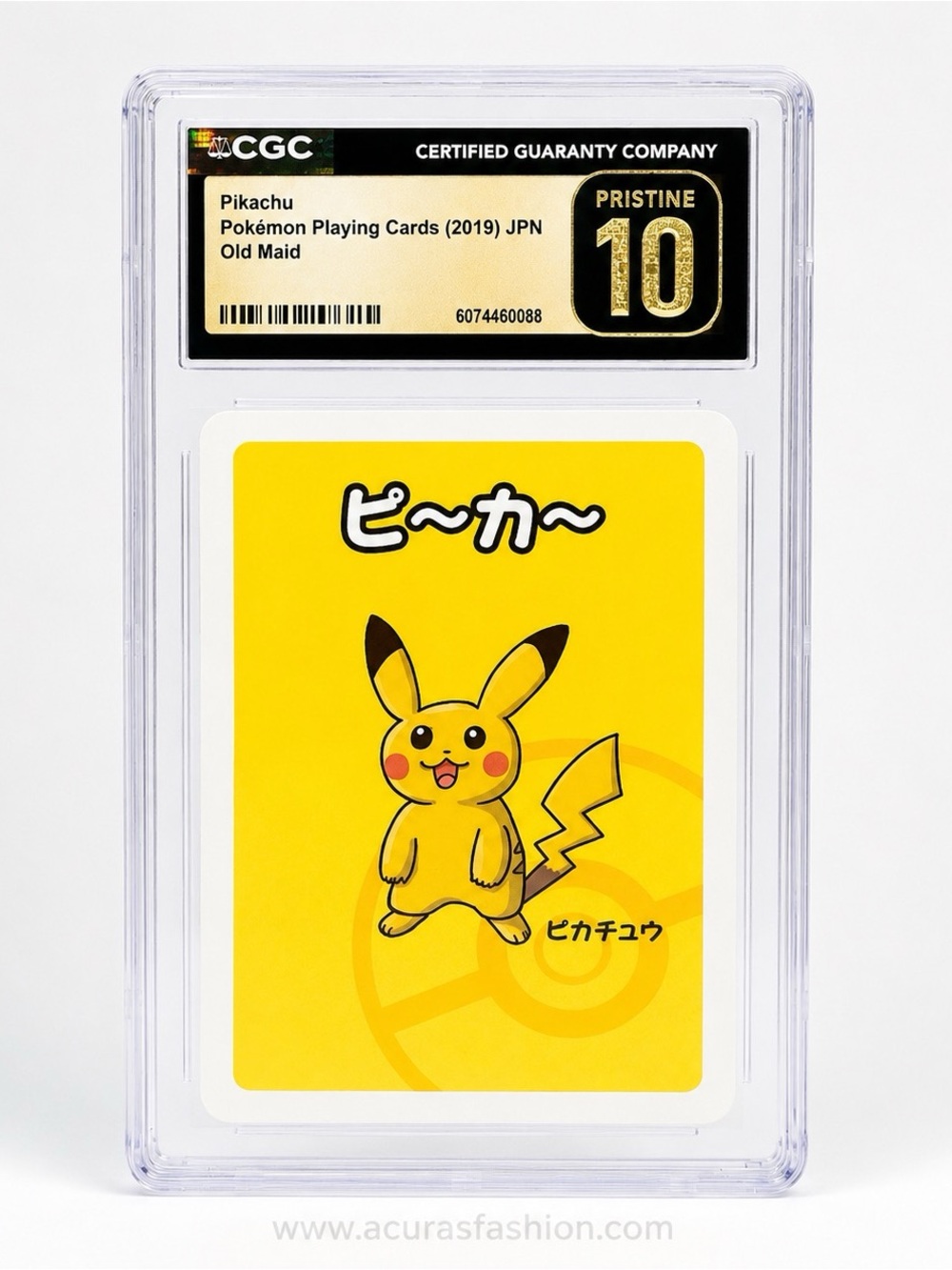 Pokemon Pikachu Old Maid Babanuki Japanese CGC 10 Pristine